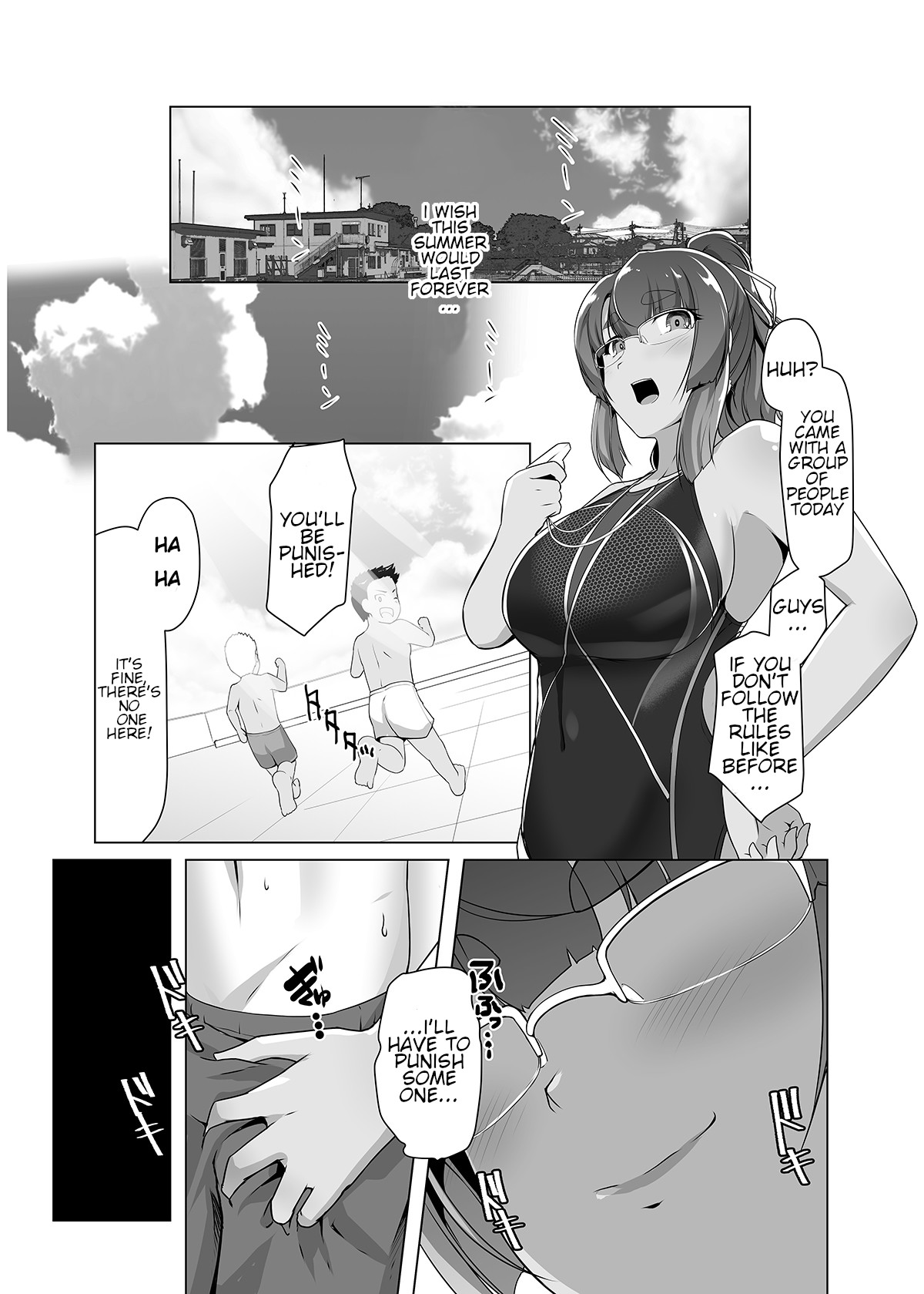 Hentai Manga Comic-Ms. Misono and Summer Sky-Read-22